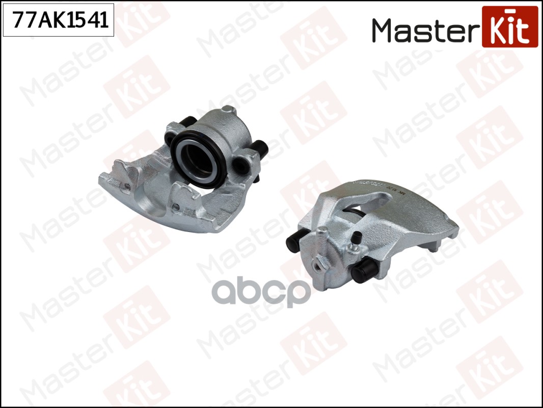 Суппорт тормозной перед. прав. Opel Astra H(A04,L70),Corsa D(S07),Zafira B(A05) 04-15 MasterKit арт. 77AK1541