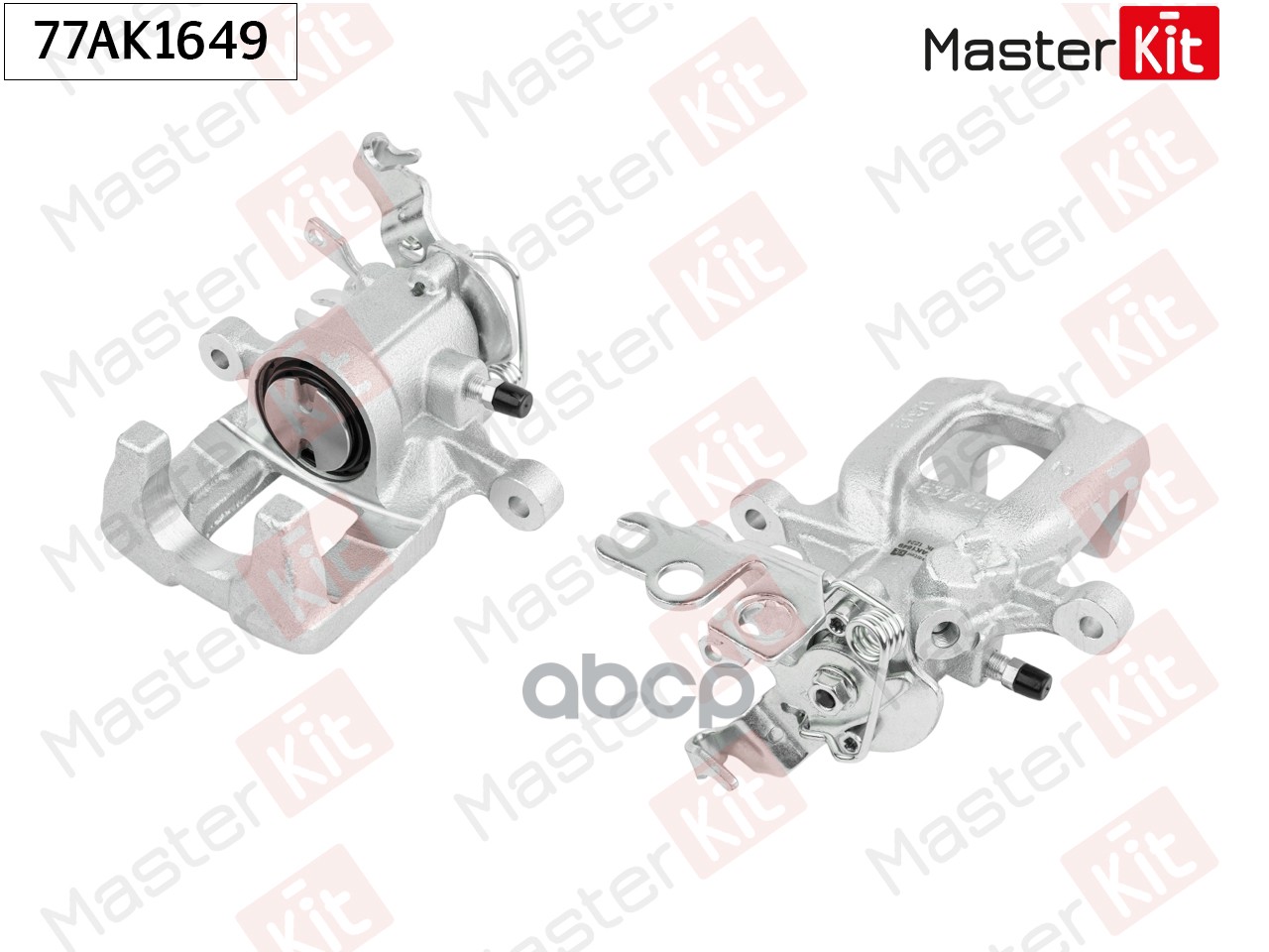 Суппорт тормозной задний правый Volkswagen CADDY III (2KB, 2KJ, 2CB, 2CJ) 2004 - 2015 77AK1649 MasterKit арт. 77AK1649
