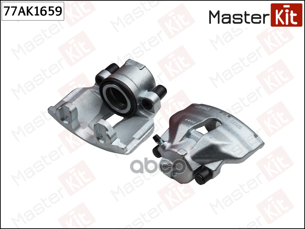 Суппорт тормозной перед. прав. Audi A6(4B2,C5,4F2,C6) 97-11,VW Passat(3B2,3B3) 96-05 MasterKit арт. 77AK1659