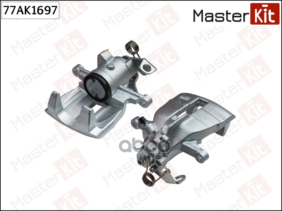 Суппорт тормозной зад. прав. VW Transporter VI(SGA,SGH),Multivan V(7HM,7HN,7HF) 03- MasterKit арт. 77AK1697