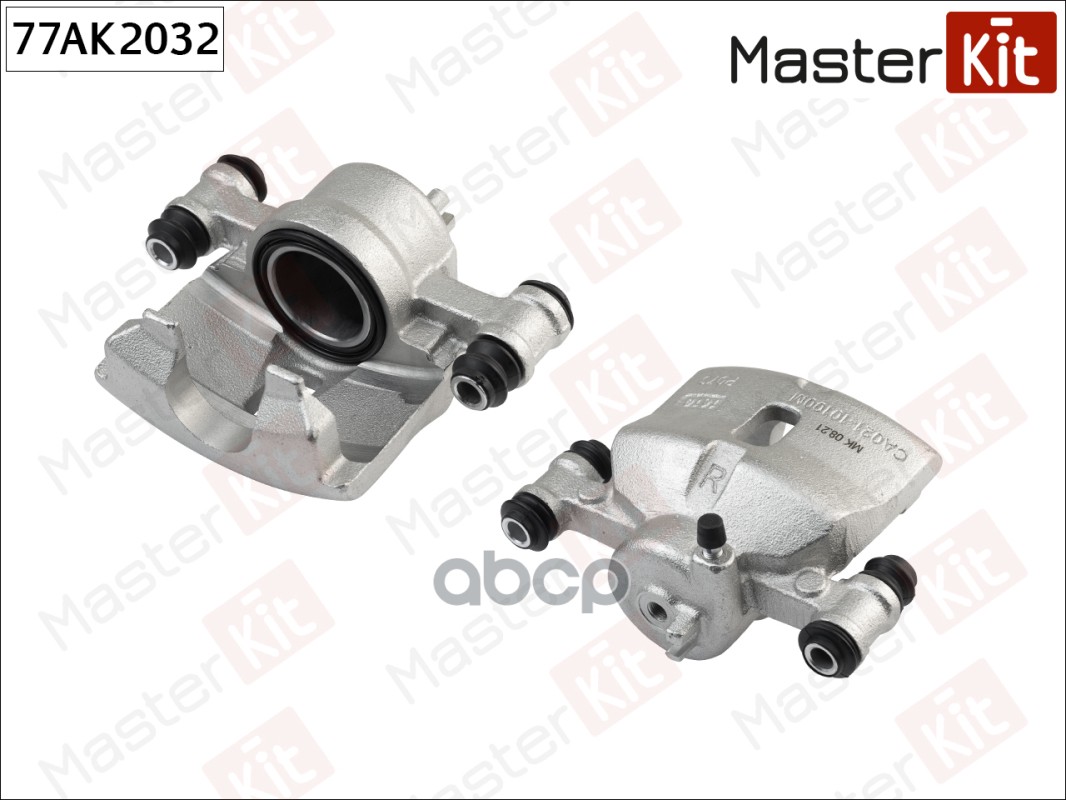 Суппорт тормозной перед. прав. Kia PICANTO (SA) 2004- 77AK2032 MasterKit арт. 77AK2032