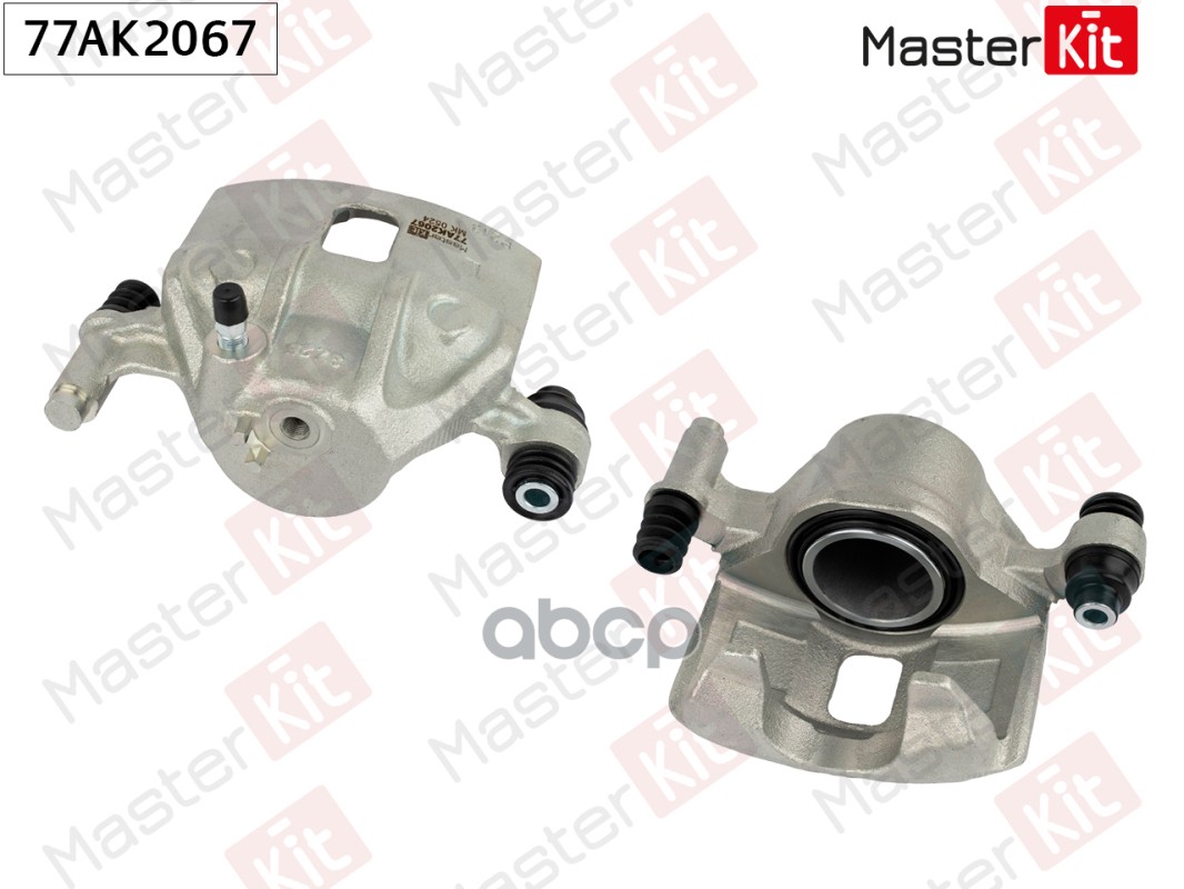 Суппорт тормозной перед. лев. Hyundai Accent II(LC),Getz(TB) 99-10 MasterKit арт. 77AK2067