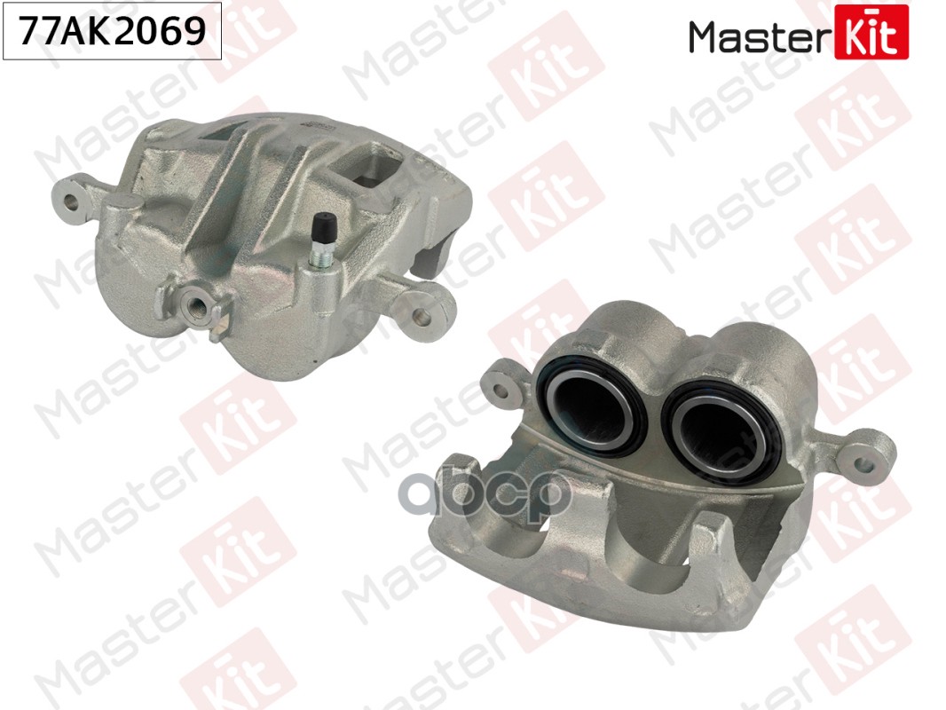 Тормозной суппорт перед. лев. Kia SORENTO II (XM) 2009 - 77AK2069 MasterKit арт. 77AK2069