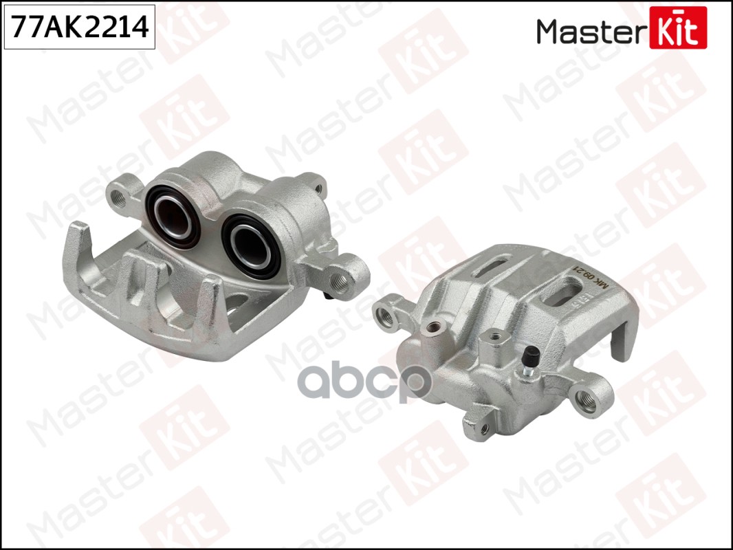 Суппорт тормозной пер. лев. Mitsubishi PAJERO II (V3_W, V2_W, V4_W) 1990-2001, PAJERO SPORT 77AK2214 MasterKit арт. 77AK2214