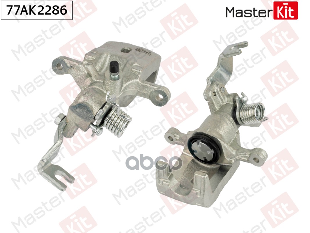 Суппорт тормозной задний левый Nissan ALMERA II (N16) 2000 - 77AK2286 MasterKit арт. 77AK2286