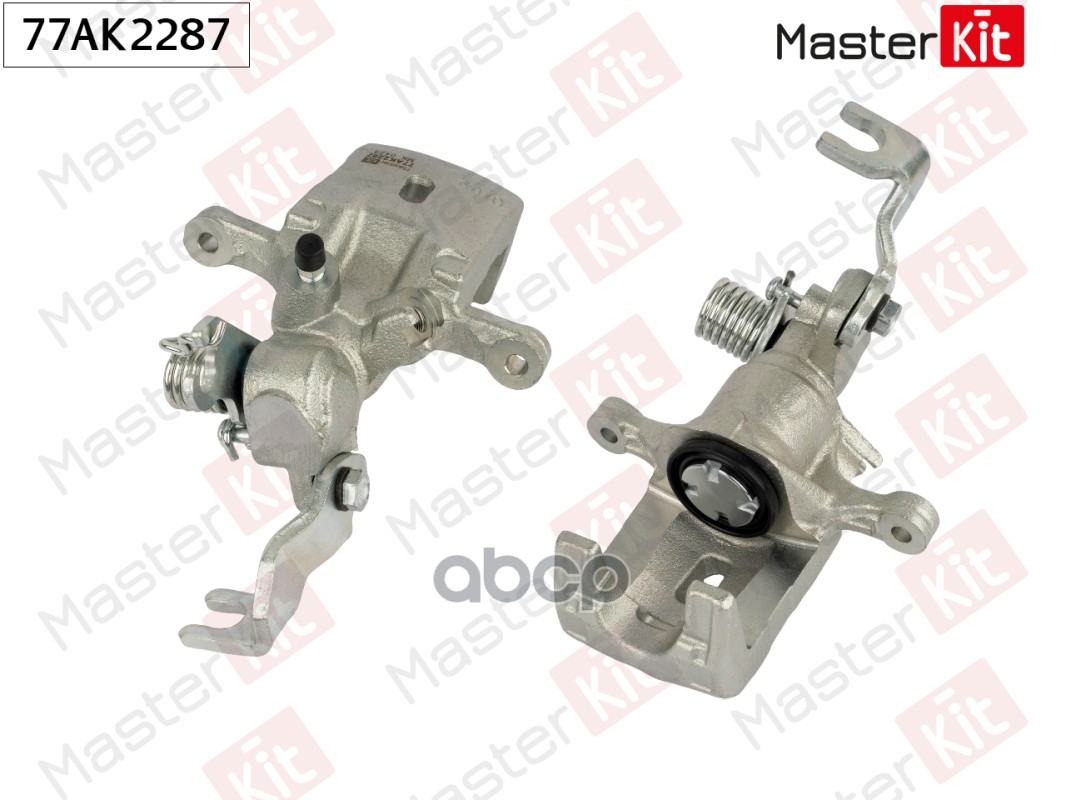 Суппорт тормозной задний правый Nissan ALMERA II (N16) 2000 - 77AK2287 MasterKit арт. 77AK2287