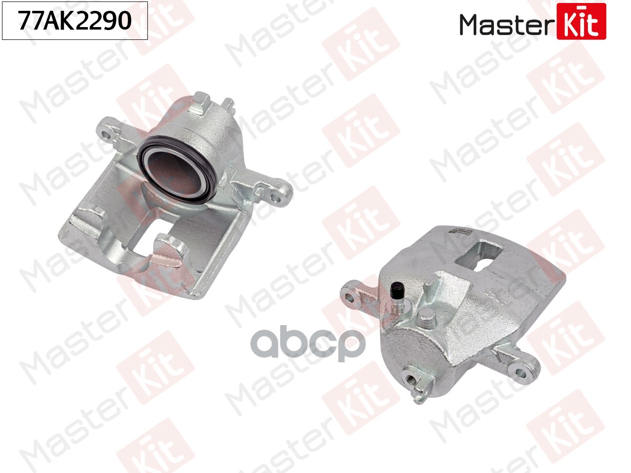 Суппорт тормозной перед. лев. Nissan Primera(P12,WP12) 02- MasterKit арт. 77AK2290