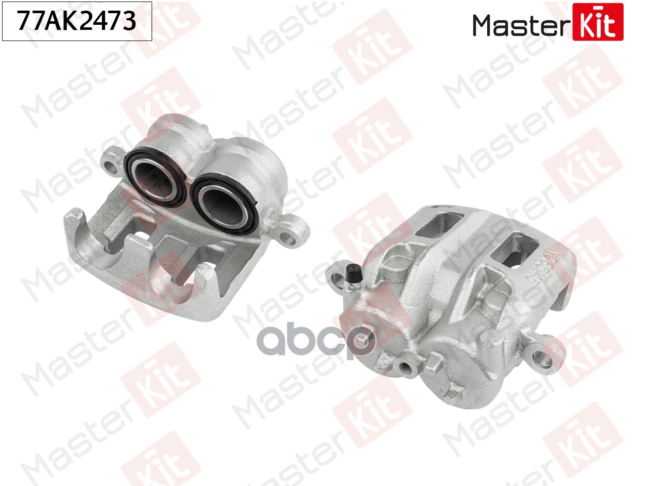 Суппорт тормозной перед. лев. Mitsubishi Pajero IV(V8_W,V9_W),Grandis(NA_W) 03- MasterKit арт. 77AK2473