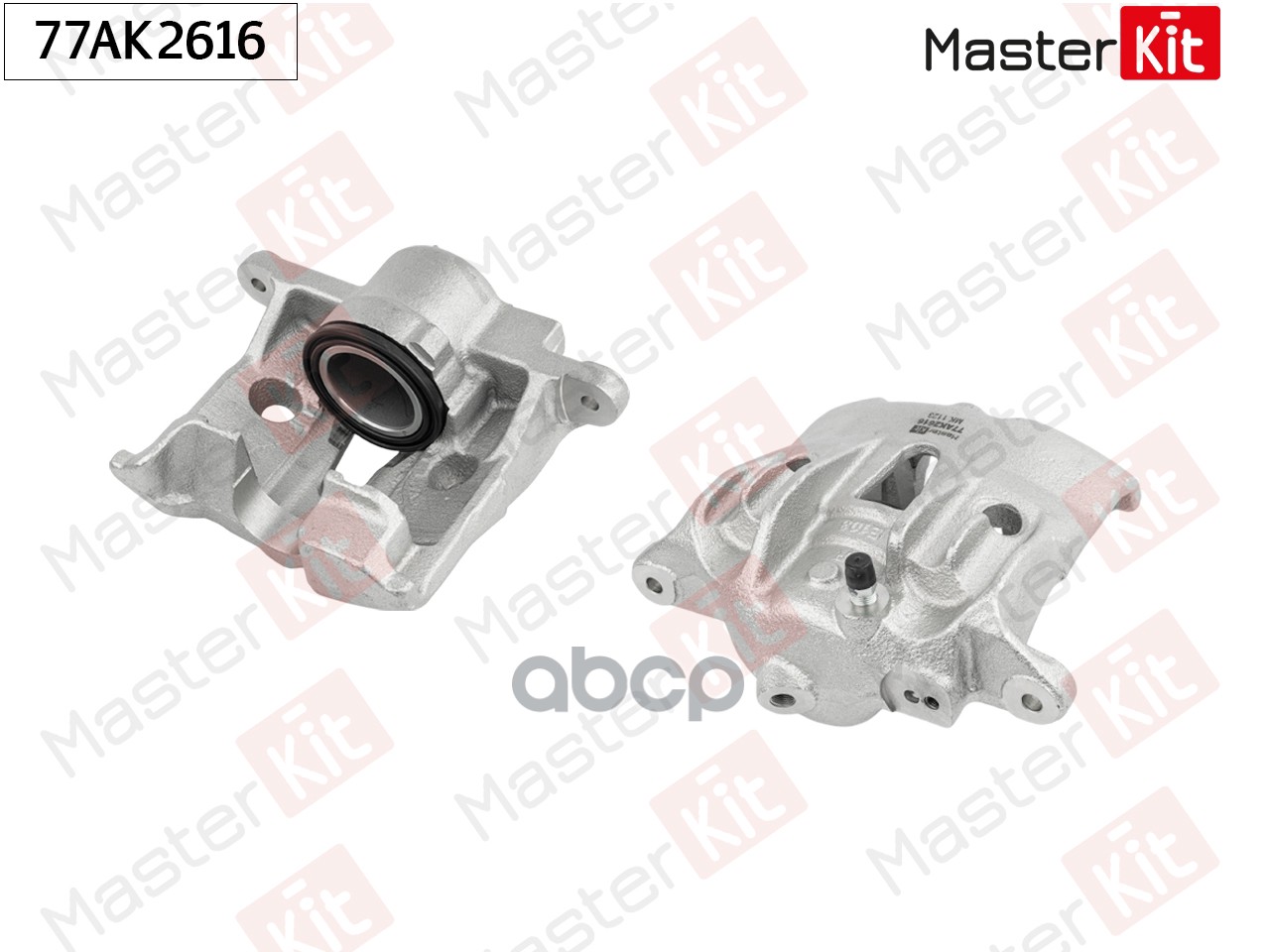 Суппорт тормозной перед. прав. VW Transporter IV(70A,70H,7DA,7DH,70E,70L,70B,70C) 90-03 MasterKit арт. 77AK2616