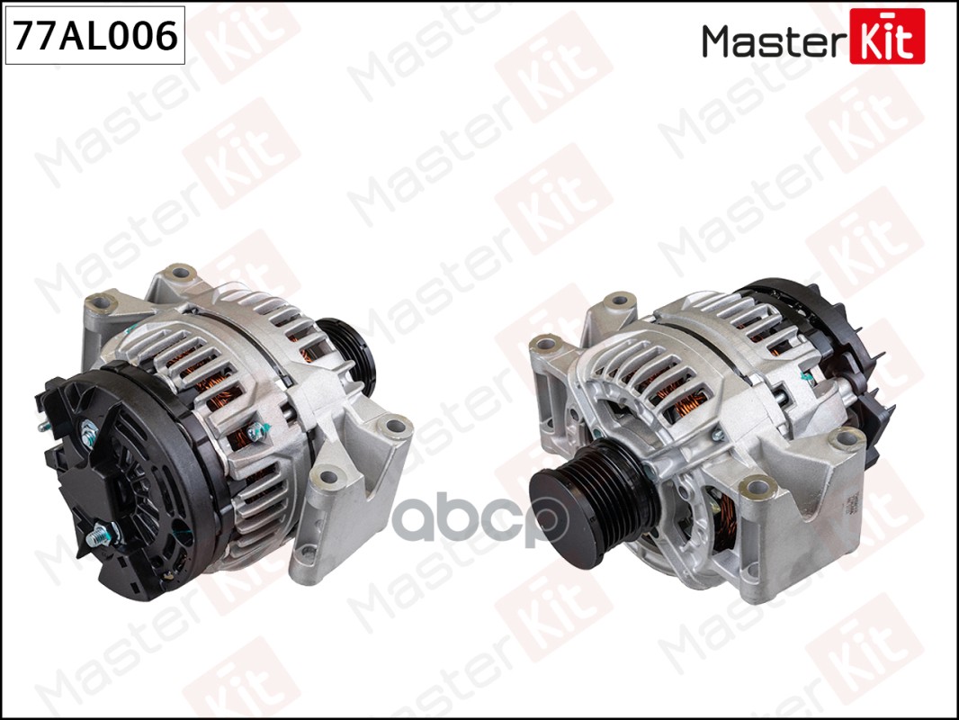 Генератор MB C-Class(W202),Sprinter(901,902,903,904,905),Vito(638) 93- (14V,90A) MasterKit арт. 77AL006