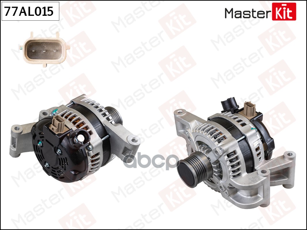 Генератор FORD FOCUS II (120A) MasterKit арт. 77AL015