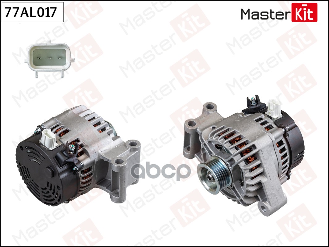 Генератор FORD FOCUS II (105A) MasterKit арт. 77AL017