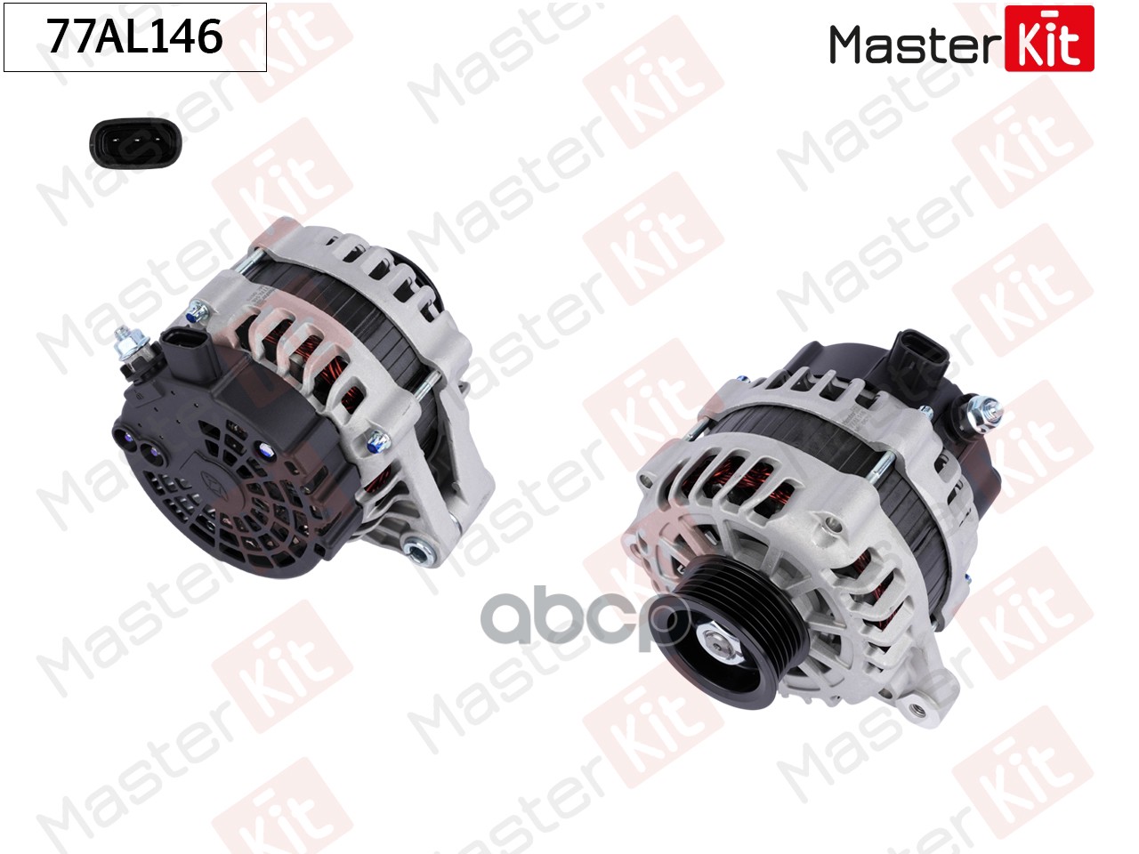 Генератор Chery TIGGO 3/TIGGO 7 2014 - (14V 110A) MasterKit арт. 77AL146