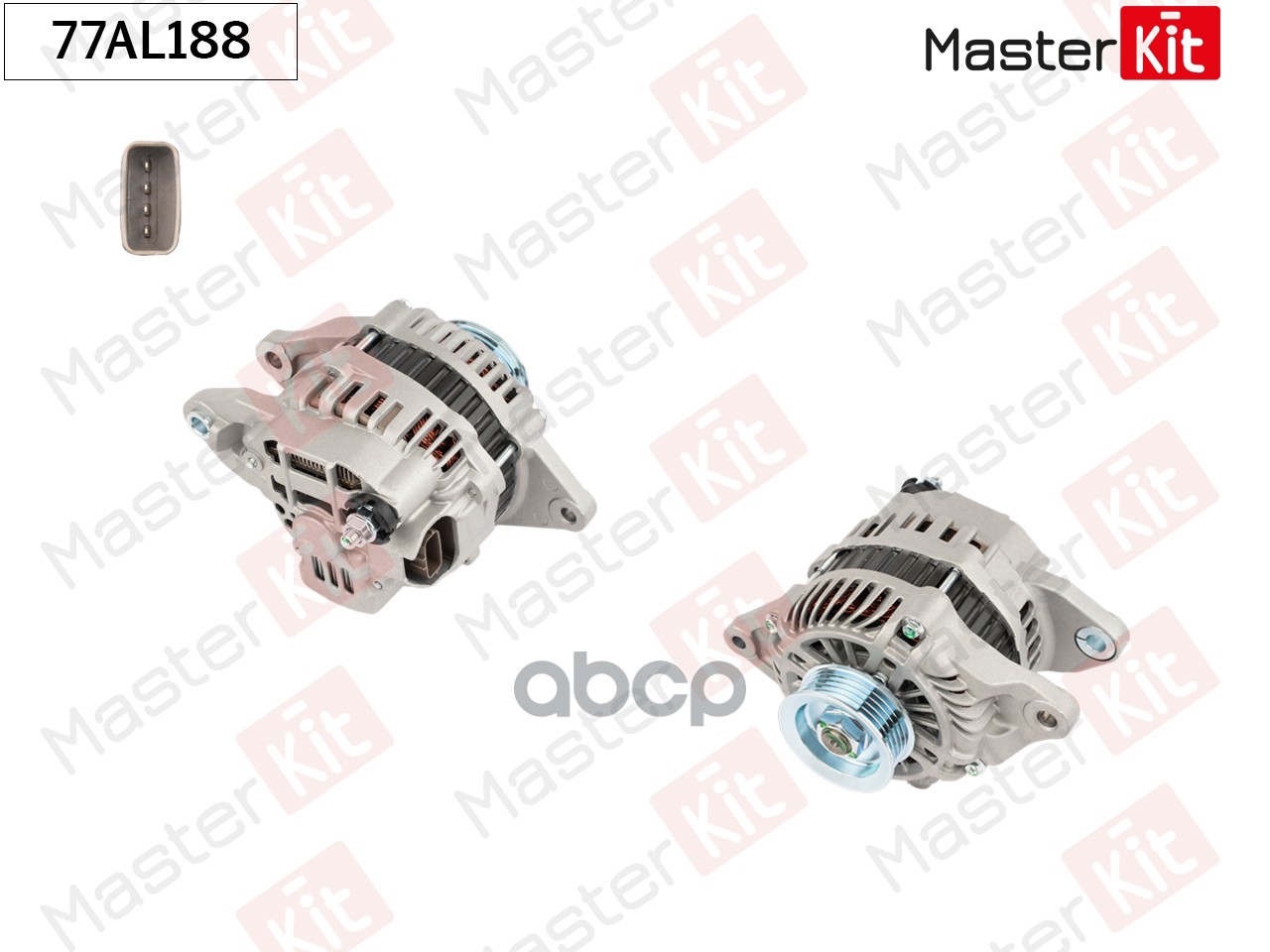 Генератор Brilliance V5,H530 11-20 (12V,85A) MasterKit арт. 77AL188