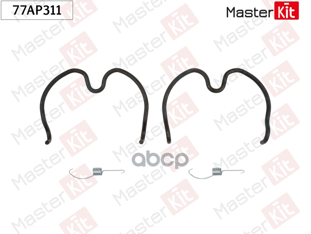Комплект установочный барабанных колодок OPEL AGILA (B) (H08) 2008 - 2014 77AP311 MasterKit арт. 77AP311