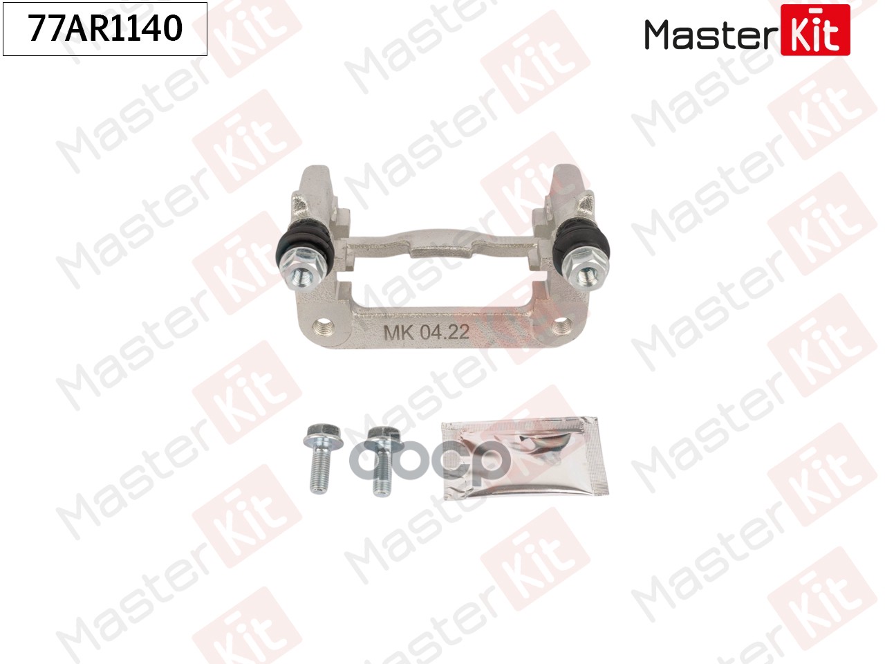Скоба тормозного суппорта зад.  MERCEDES BENZ A140/160 (W169) 2004- MasterKit арт. 77AR1140