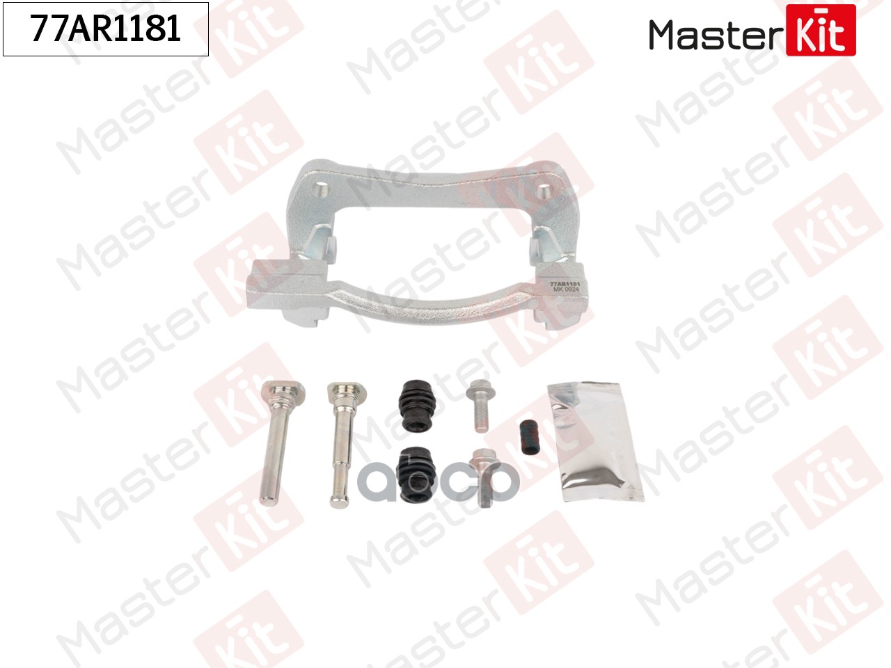 Скоба тормозного суппорта перед. прав. Toyota Corolla(_E12_) 00-08 MasterKit арт. 77AR1181