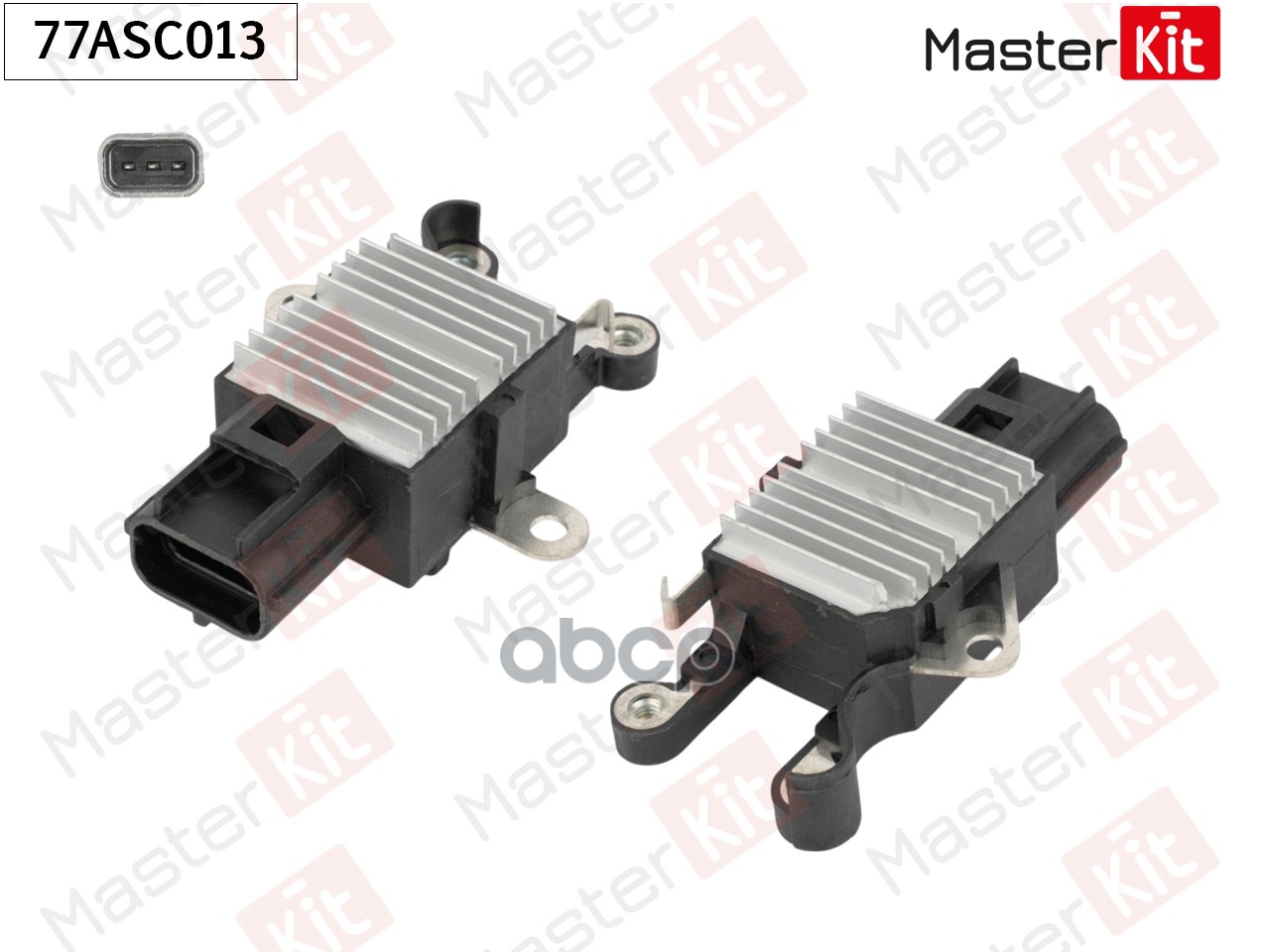 Регулятор напряжения генератора  FORD FOCUS II 1.6TDCi, 2.0TDCi 77ASC013 MasterKit арт. 77ASC013