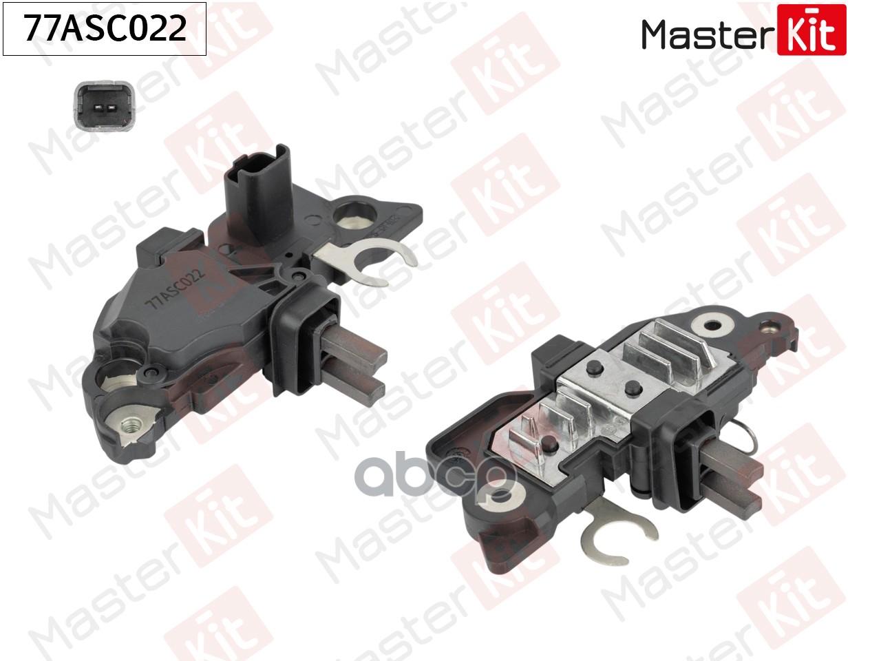 77ASC022 Регулятор напряжения генератора RENAULT MEGANE II MasterKit арт. 77asc022