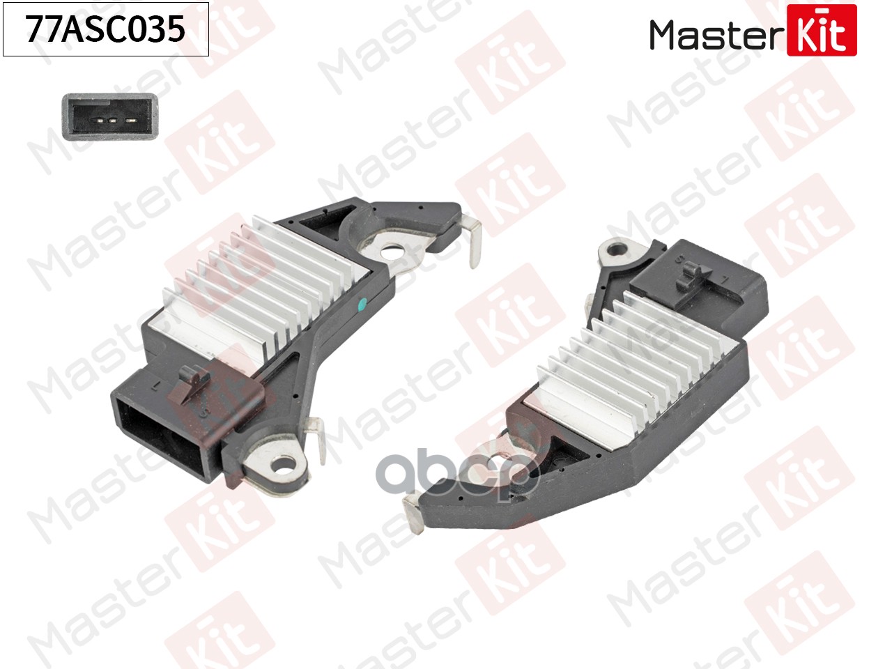 77ASC035 Регулятор напряжения генератора DAEWOO NEXIA MasterKit арт. 77asc035