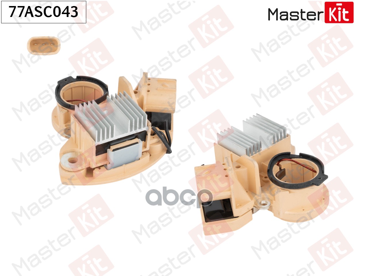 77ASC043 Регулятор напряжения генератора NISSAN/INFINITI MasterKit арт. 77asc043
