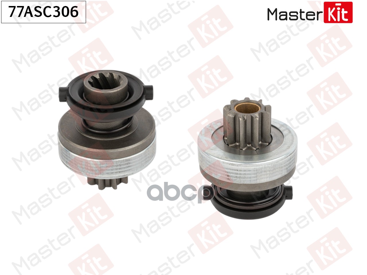 Бендикс стартера Audi 100(4A2,C4),A6(4A2,C4) 90-97,Fiat Ducato(290_) 89-94 MasterKit арт. 77ASC306