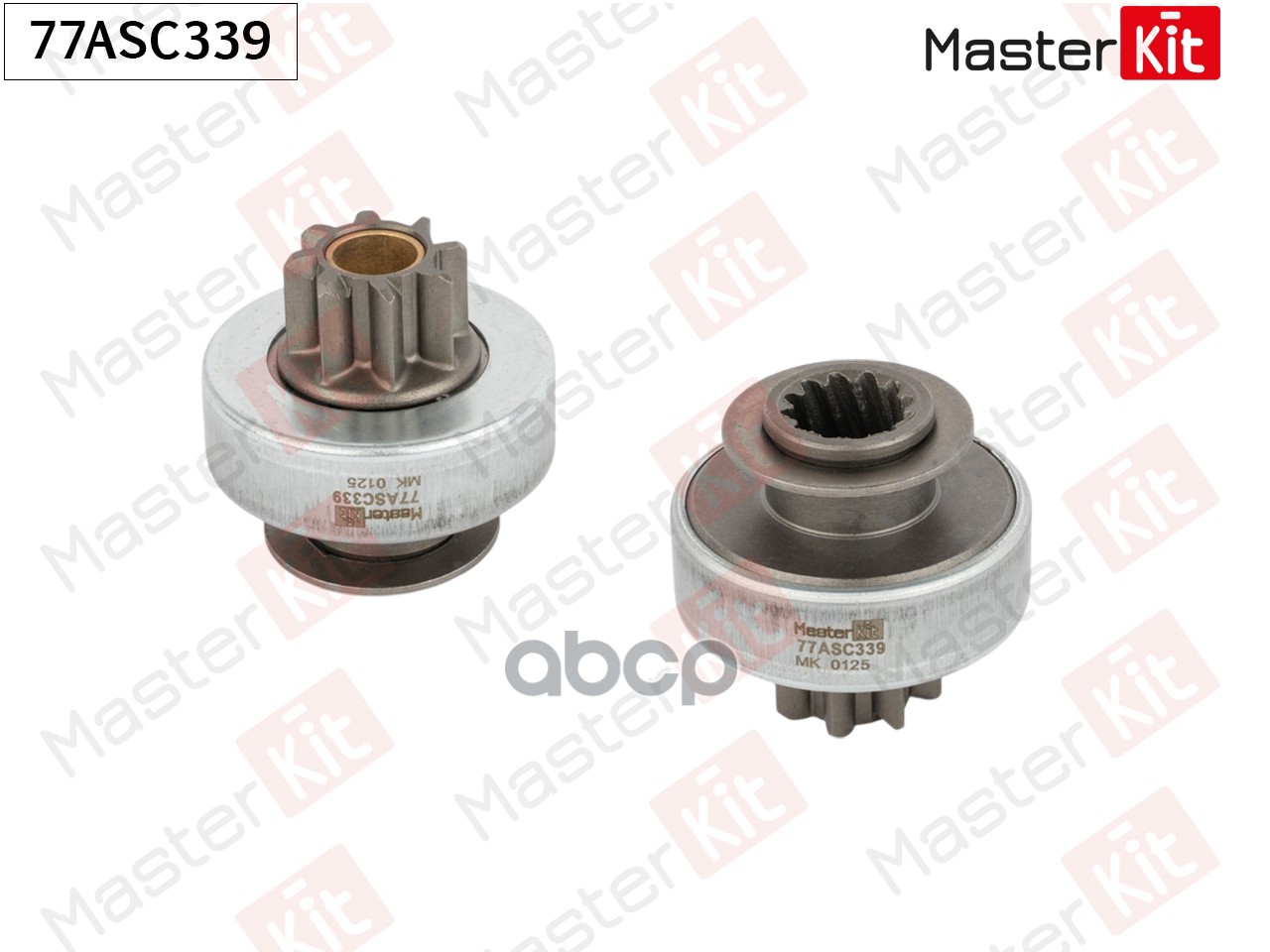 Бендикс стартера RENAULT LOGAN, PEUGEOT 307 MasterKit арт. 77ASC339
