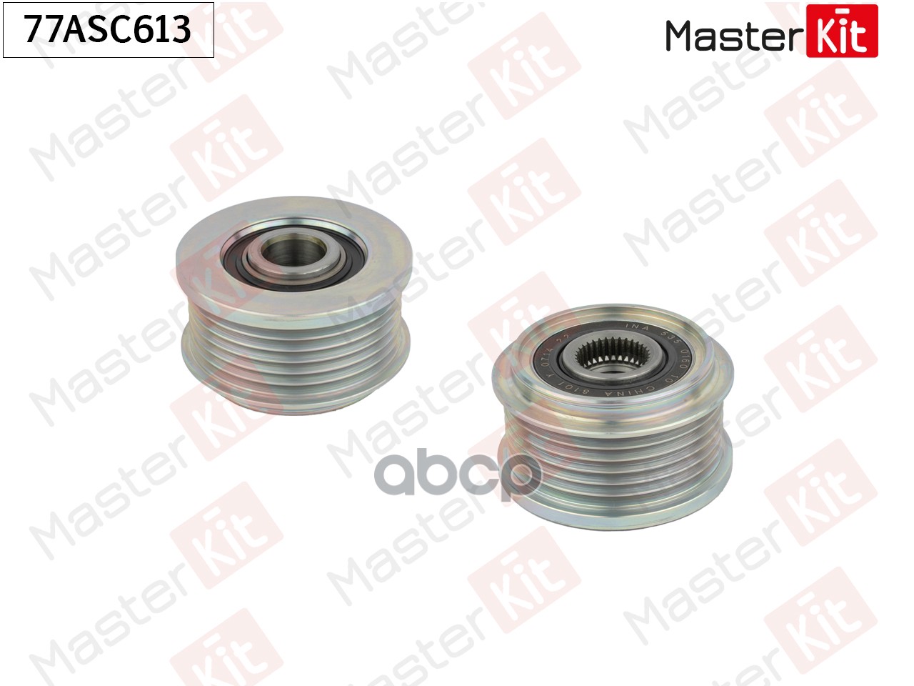 Шкив генератора  FORD TRANSIT, PEUGEOT BOXER 06- 77ASC613 MasterKit арт. 77ASC613