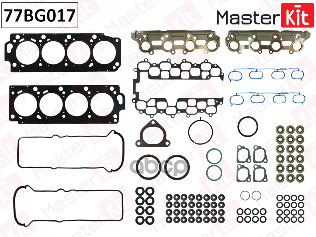 Комплект прокладок ДВС Toyota LAND CRUISER 90 LEXUS LX470,TUNDRA 2UZ-FE 99- 77BG017 MasterKit арт. 77BG017