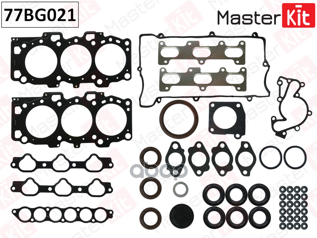 Комплект прокладок ДВС Hyundai/Kia H100,H1 G6BA 2.5D 01- 77BG021 MasterKit арт. 77BG021