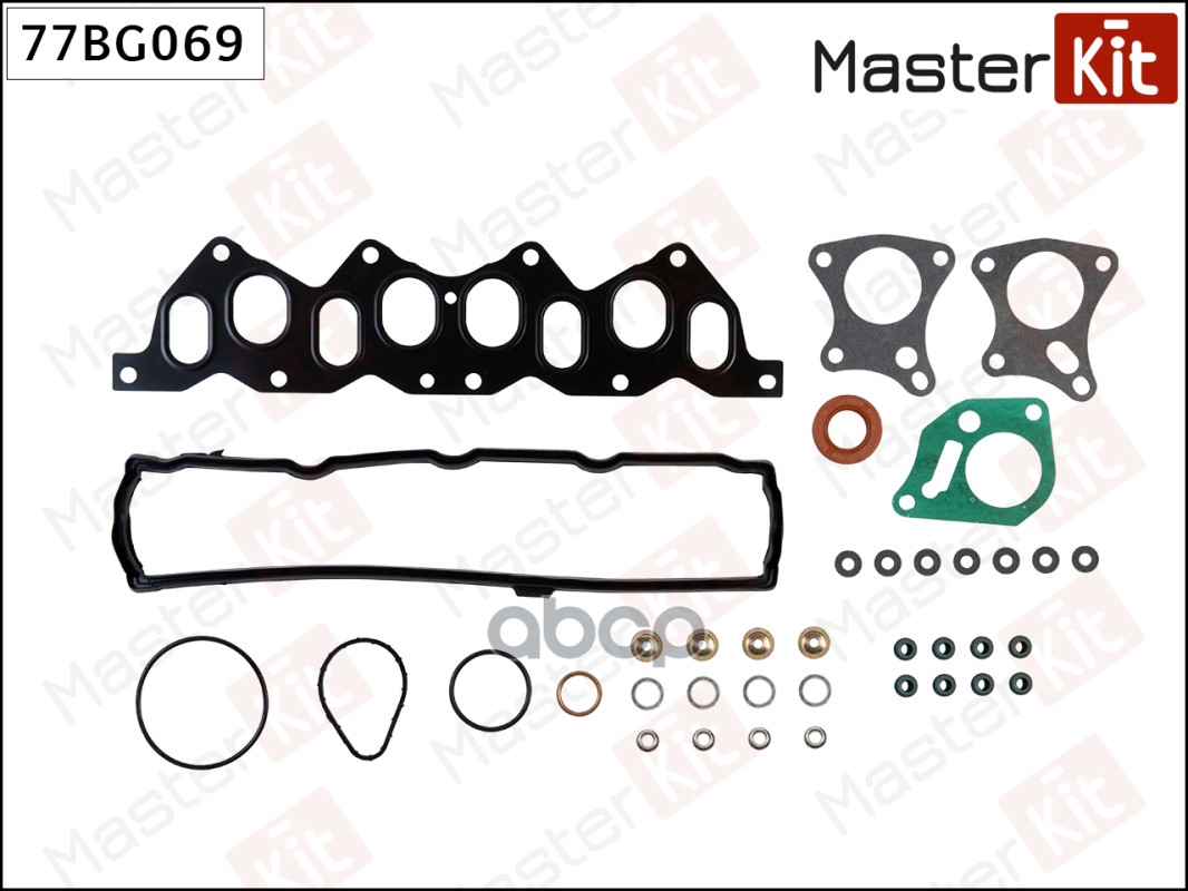 Набор прокладок верхний RENAULT Megane/Kangoo/Rapid 1.6/1.9D F8M/F8Q MasterKit арт. 77BG069