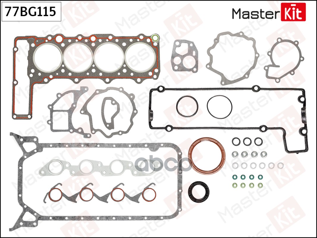 Полный комплект прокладок MERCEDES-BENZ OM601 77BG115 MasterKit арт. 77BG115