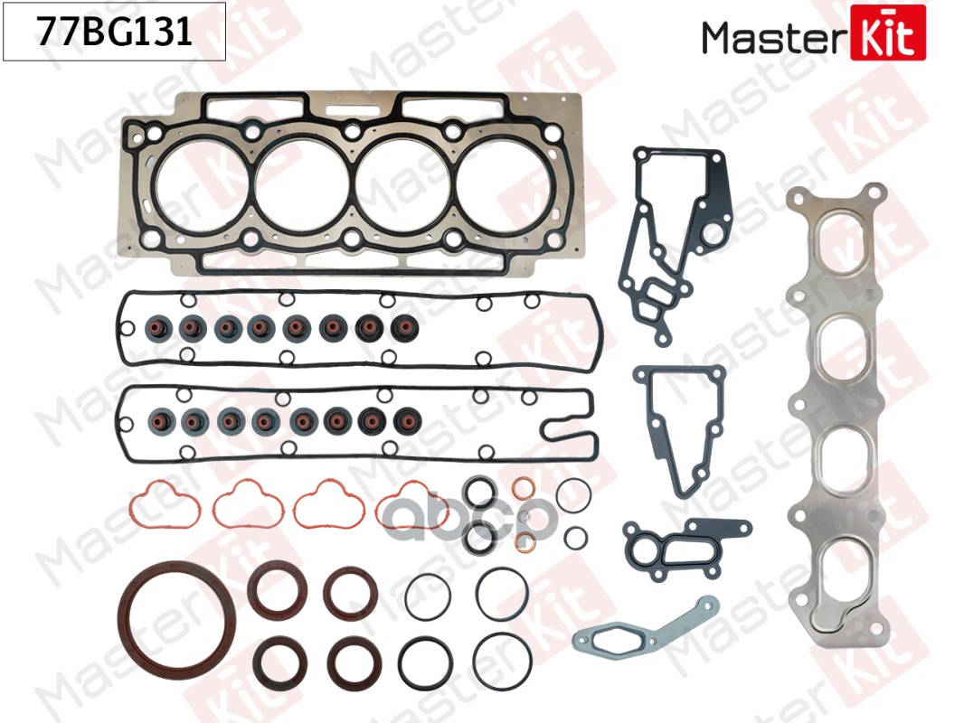 Полный комплект прокладок PEUGEOT 6FZ (EW7J4) MasterKit арт. 77BG131