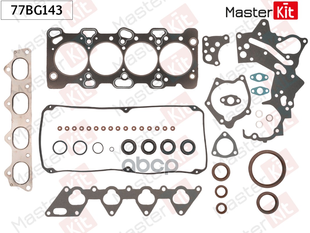 Полный комплект прокладок MITSUBISHI 6A12 MasterKit арт. 77BG143