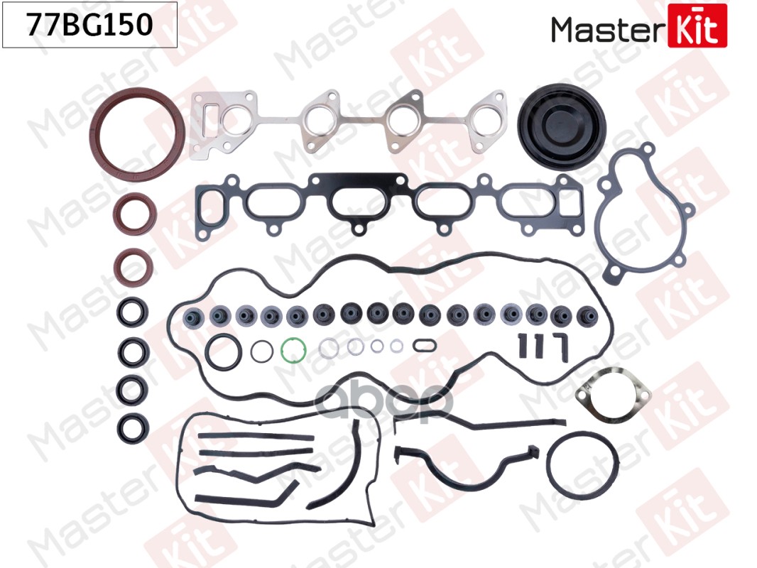 Комплект прокладок Hyundai D4EA MasterKit арт. 77BG150