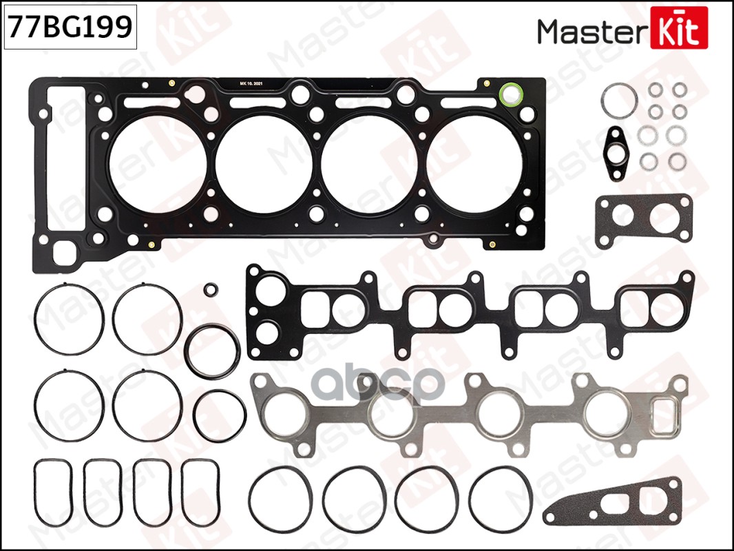 77BG199 Комплект прокладок ГБЦ MERCEDES-BENZ OM611 MasterKit арт. 77bg199