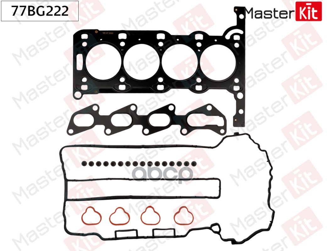 Комплект Прокладок Гбц Opel Z12xe MasterKit арт. 77BG222