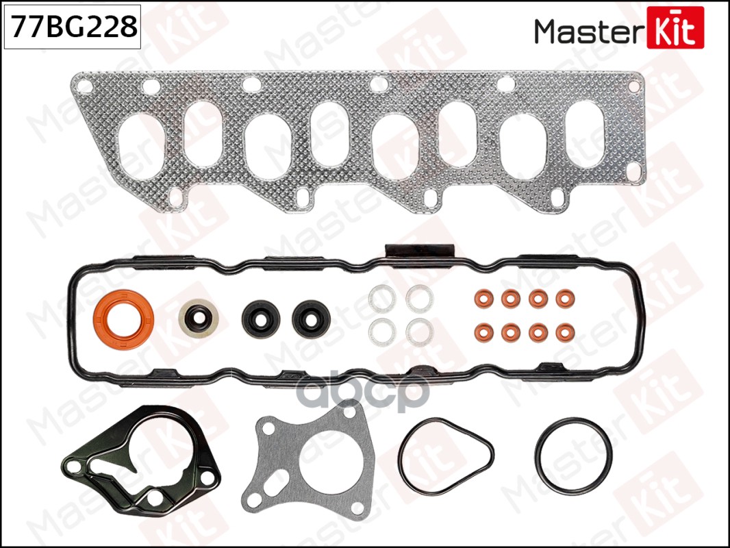 Комплект прокладок ГБЦ MITSUBISHI F9Q2 MasterKit арт. 77BG228
