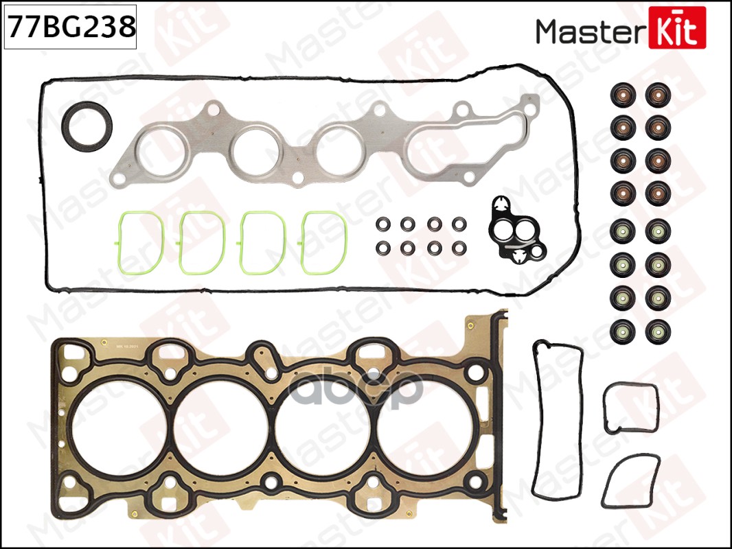 Комплект прокладок ГБЦ FORD AODA 77BG238 MasterKit арт. 77BG238