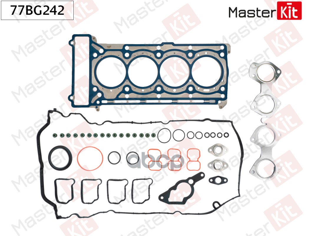 Комплект прокладок ГБЦ MERCEDES-BENZ M271 77BG242 MasterKit арт. 77BG242