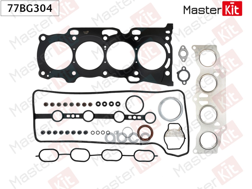 Комплект прокладок ГБЦ Toyota 1AZ-FE MasterKit арт. 77BG304