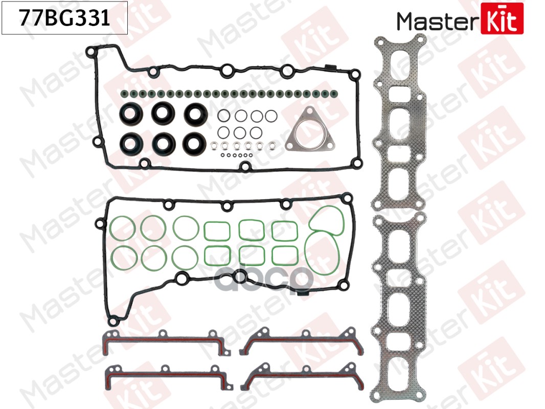 Комплект прокладок ГБЦ VW TOUAREG (7P5, 7P6) CASA,CNRB MasterKit арт. 77BG331
