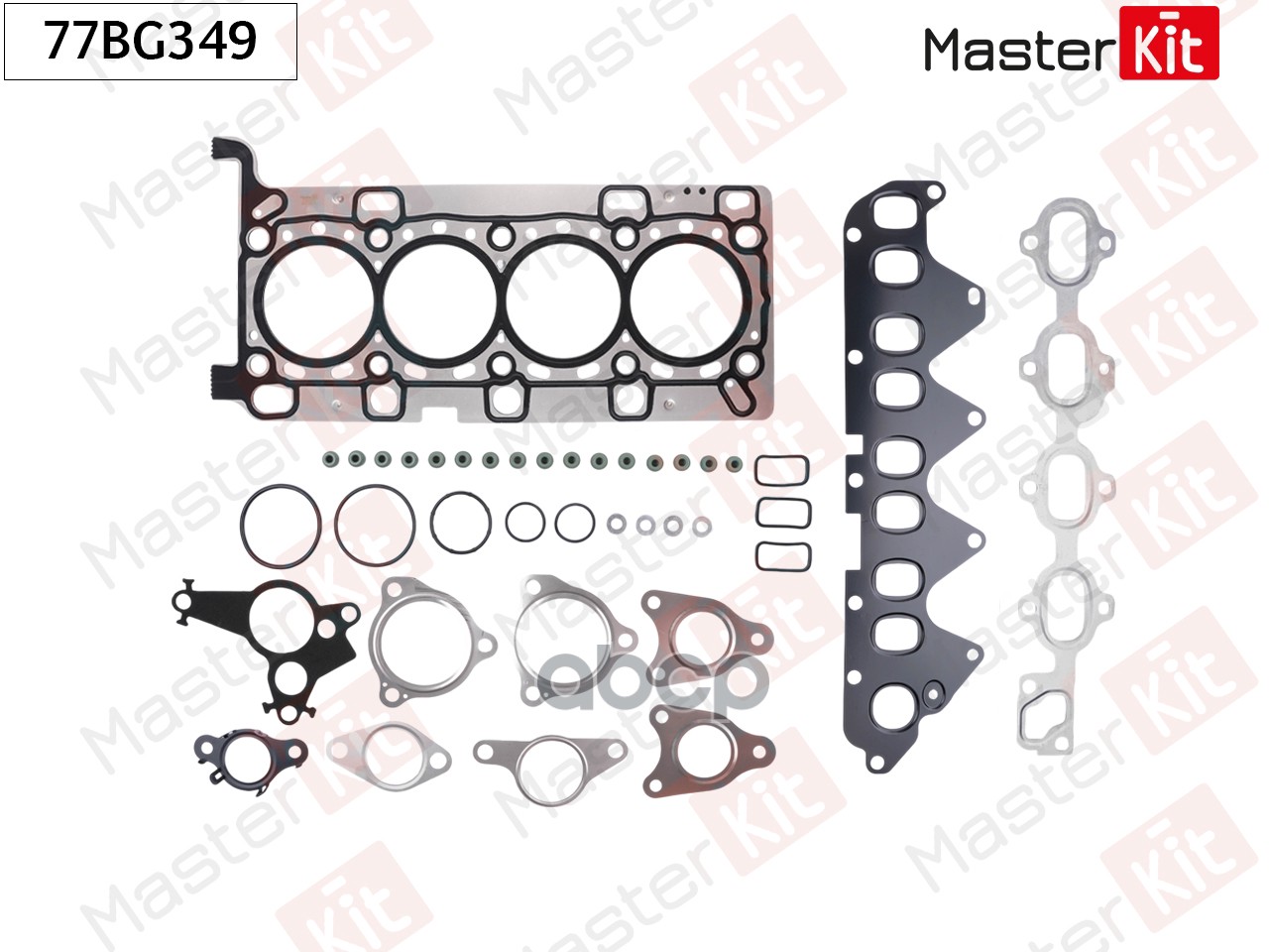 Комплект прокладок ГБЦ Nissan X-TRAIL (T32_) R9M MasterKit арт. 77BG349