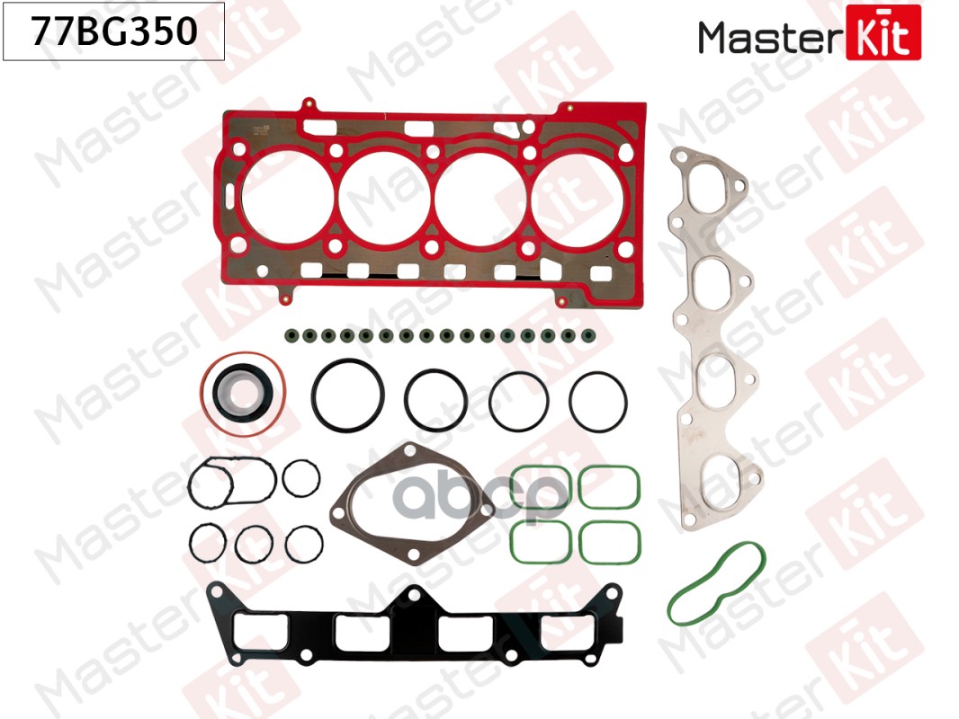 Комплект прокладок ГБЦ Skoda FABIA II (542) CTHE,CAVE MasterKit арт. 77BG350