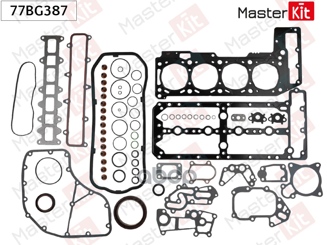 Комплект прокладок Citroen JUMPER F1CE0481D (F30DT) MasterKit арт. 77BG387