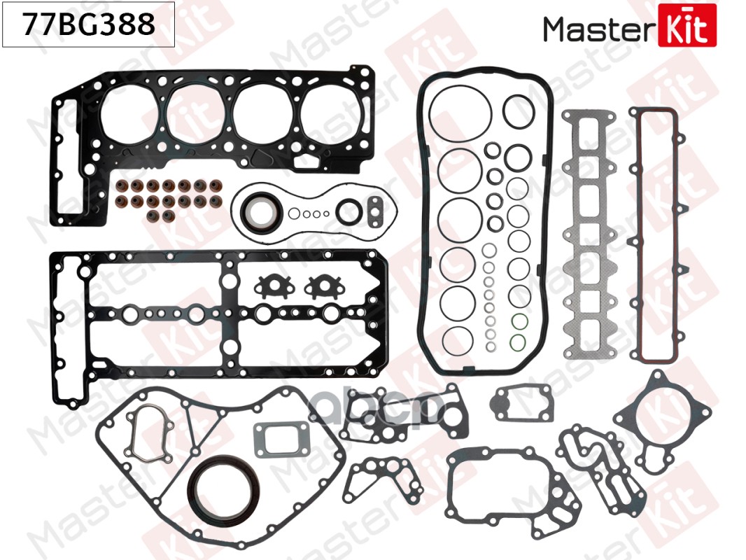 Комплект прокладок IVECO DAILY IV F1CE0481A MasterKit арт. 77BG388