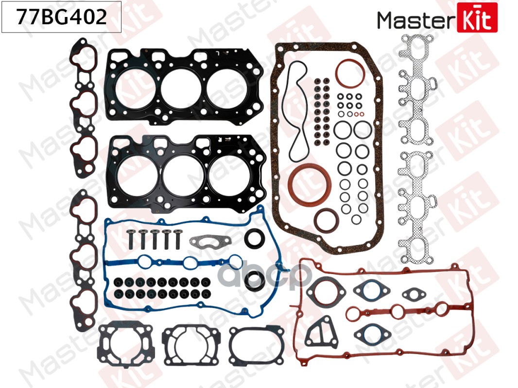 Комплект прокладок Mazda 626 V (GF) KL MasterKit арт. 77BG402