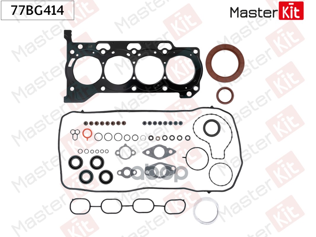 Комплект прокладок Toyota COROLLA (_E21_) 2ZR-FXE 77BG414 MasterKit арт. 77BG414