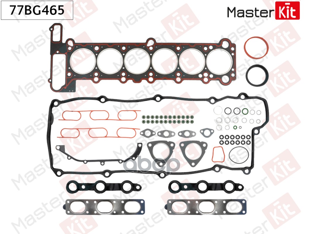 Комплект прокладок ГБЦ BMW 3 (E46) M52 B20 (206S4) MasterKit арт. 77BG465