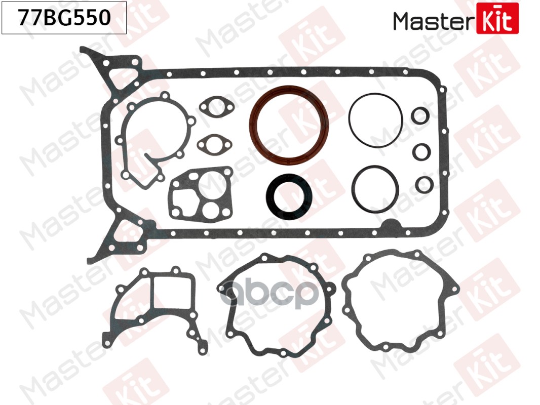 Комплект прокладок, блок-картер двигателя MB C-CLASS (W202) OM 601.913 MasterKit арт. 77BG550
